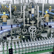 Machine automation bottling