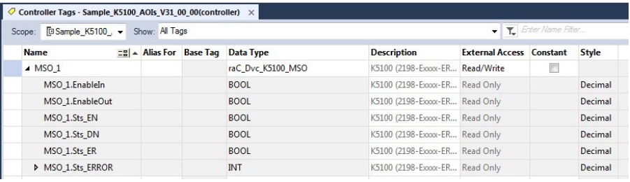 Reg5103 Examples How to Program Kinetix 5100 Servo Drive in IO mode using Studio 5000 AOI's.