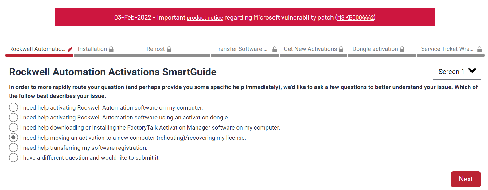 How to re-host activations when cannot locate serial number or machine assigned serial number is no longer available? 6